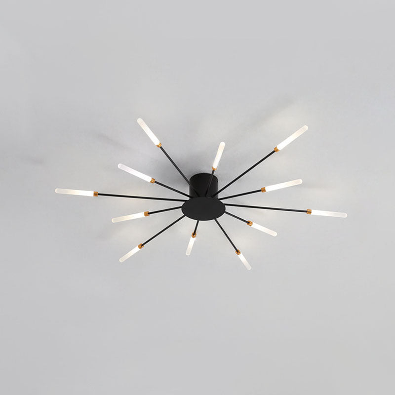 Simplicity Flush Mount Light Sputnik LED Ceiling Light Fixtures for Living Room