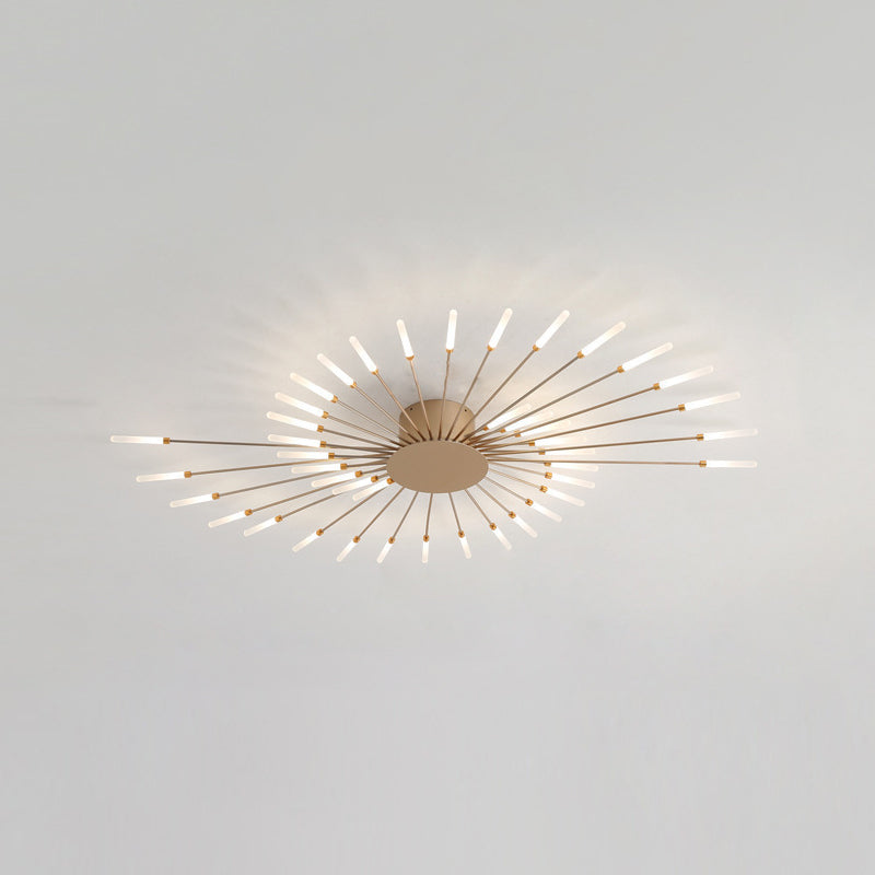 Simplicity Flush Mount Light Sputnik LED Ceiling Light Fixtures for Living Room