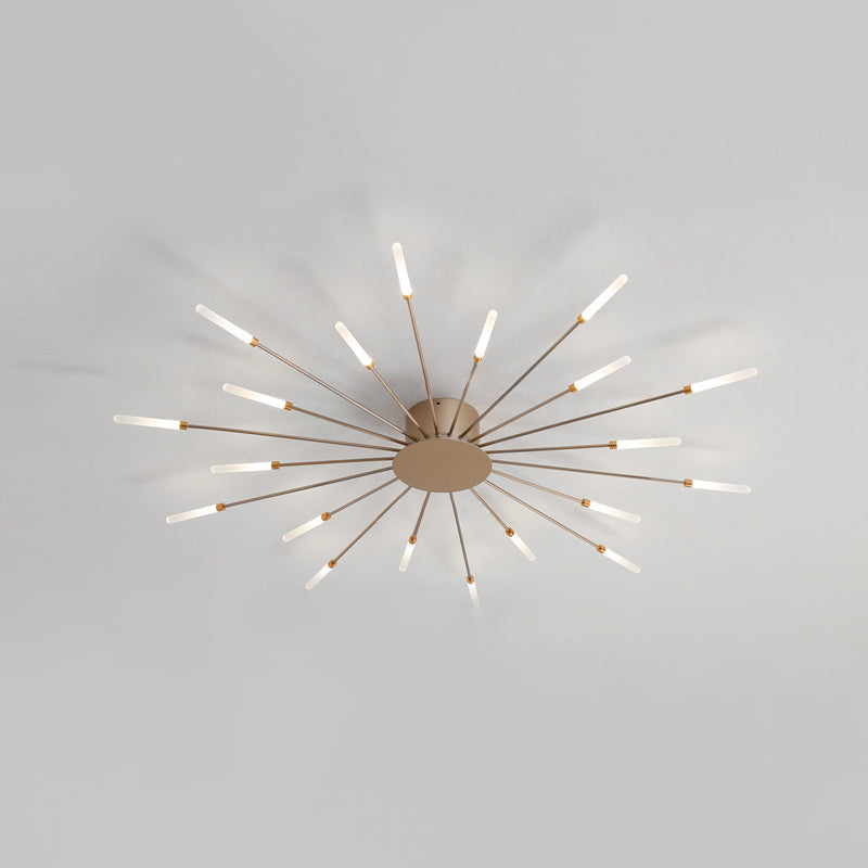 Simplicity Flush Mount Light Sputnik LED Ceiling Light Fixtures for Living Room