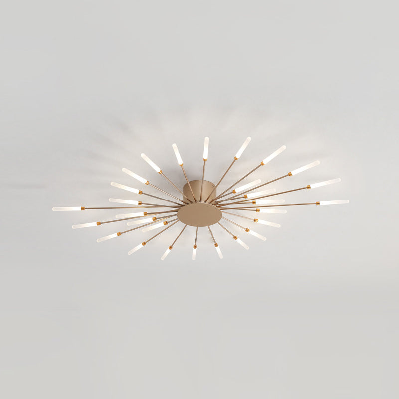 Simplicity Flush Mount Light Sputnik LED Ceiling Light Fixtures for Living Room