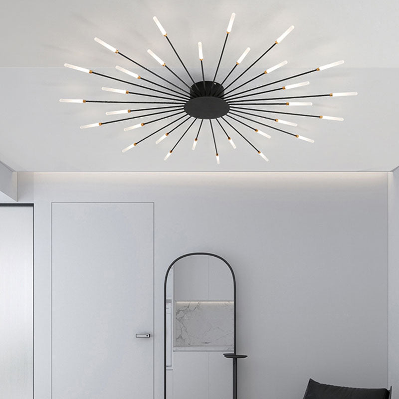 Simplicity Flush Mount Light Sputnik LED Ceiling Light Fixtures for Living Room