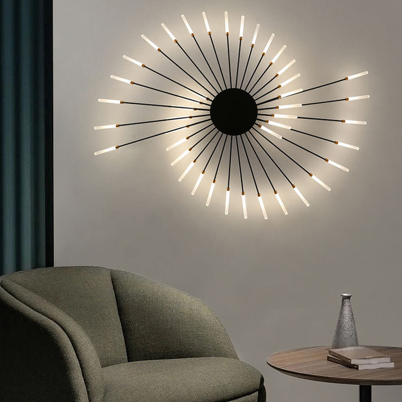 Simplicity Flush Mount Light Sputnik LED Ceiling Light Fixtures for Living Room