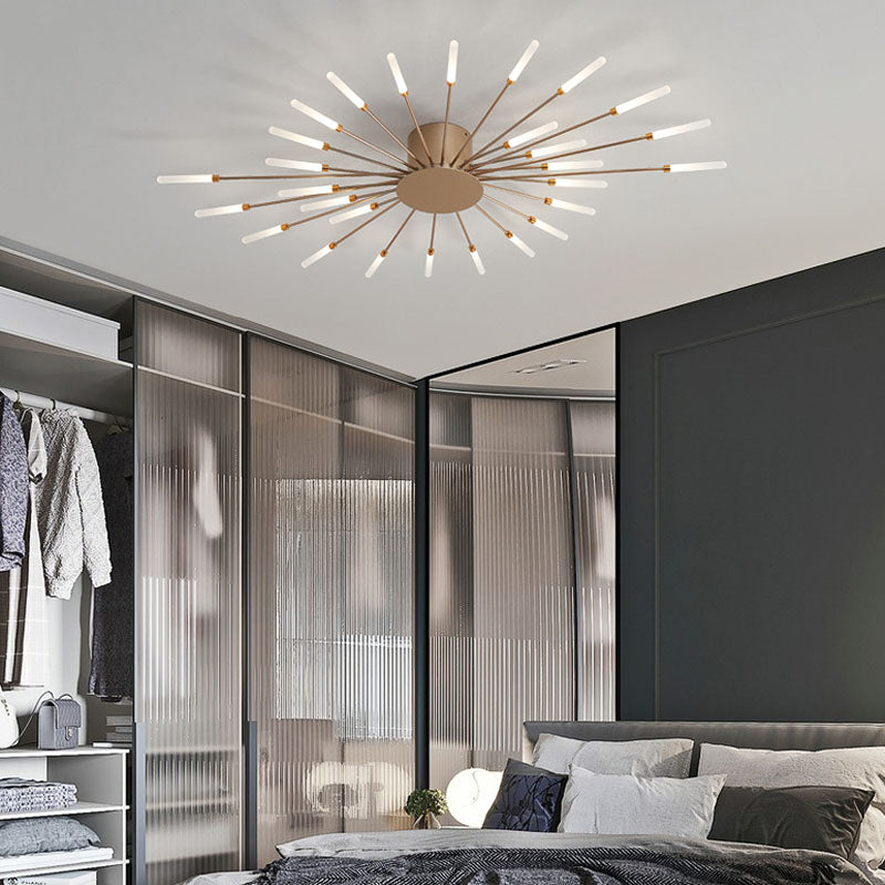 Simplicity Flush Mount Light Sputnik LED Ceiling Light Fixtures for Living Room