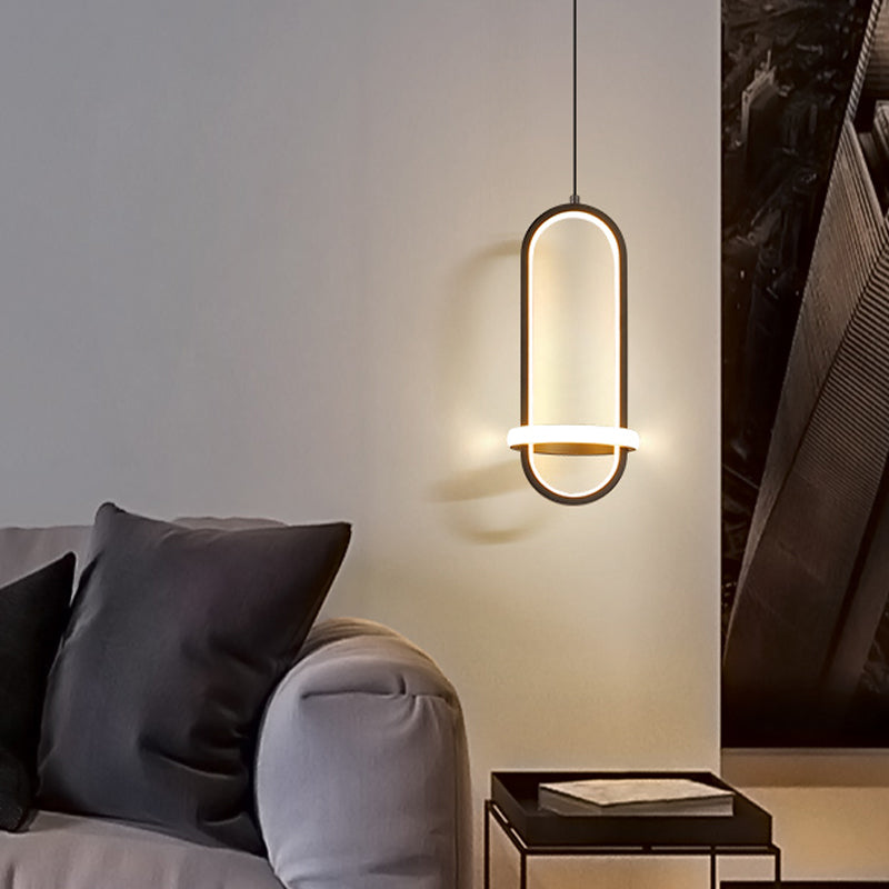 LED Pendant Light Silicone Shade Modern Hanging Lights for Living Room Dinning Room