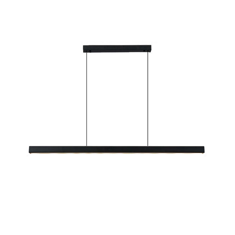 Lámpara de lámpara de techo nórdica LED moderno Luz lineal largo para comedor para comedor