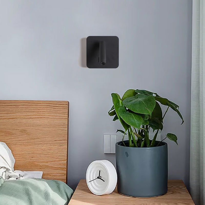 Eisenwandleuchten moderne zwei leichte Wandmontage -Leselampe für Bett