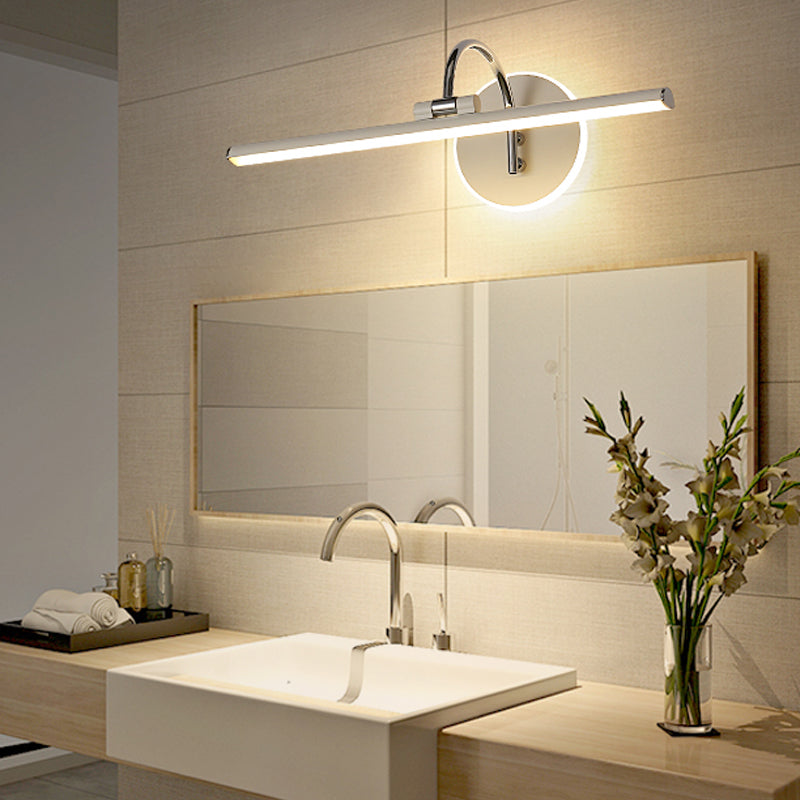 Modern Simple Mirror Lamp Fixture LED Makeup Mirror Lamp for Bathroom Toilet