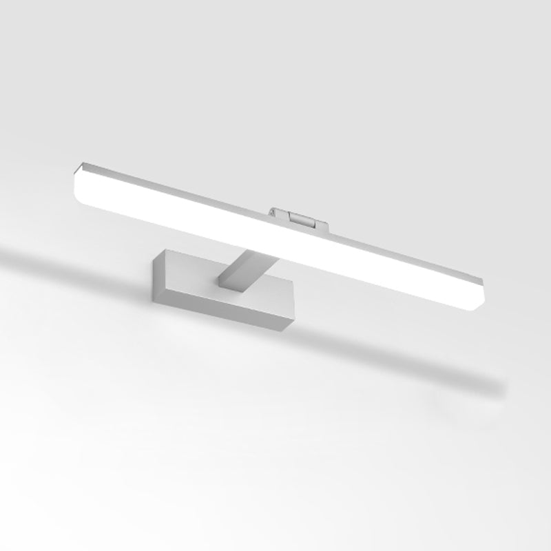 Lampada da lampada a specchio semplice moderno lampada specchio per trucco in metallo per bagno bagno