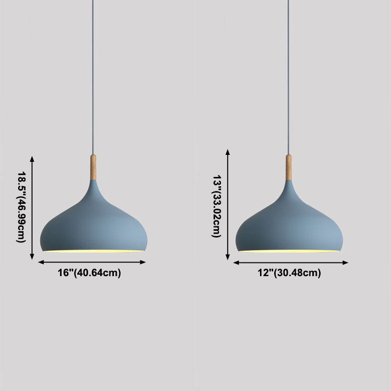 Ciondolo a sospensione in stile moderno a forma di conico 1 ciondolo sospensione leggera