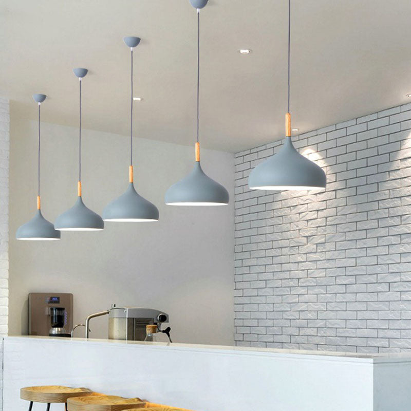 Ciondolo a sospensione in stile moderno a forma di conico 1 ciondolo sospensione leggera