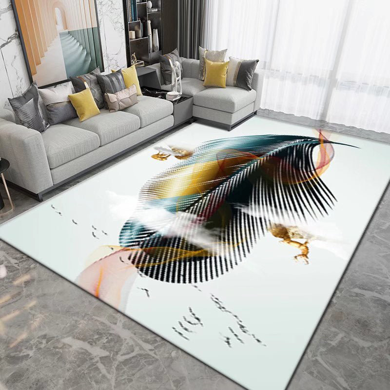 Modern artistiek patroon Tekenpatroon Polyester binnen tapijt vlekbestendig gebied Teken voor woonkamer