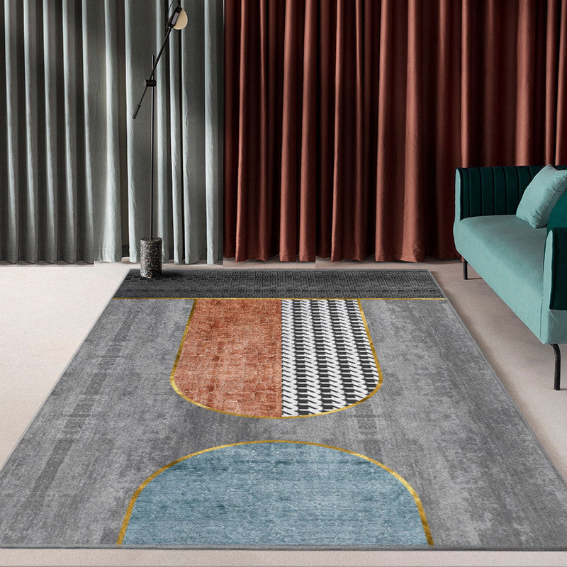 Funky Area Tapje Gorgeous Houndstooth print tapijt polyester vlekbestendig tapijt voor woonkamer