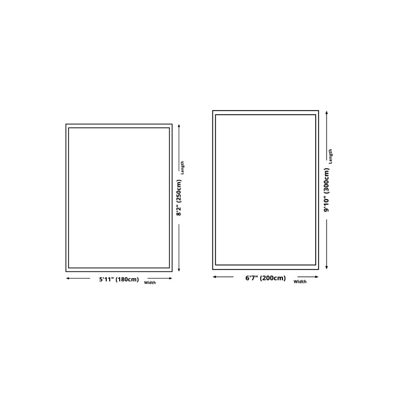 Beige moderne tapijten polyester curve binnen tapijt niet-slip achterste tapijt voor woonkamer