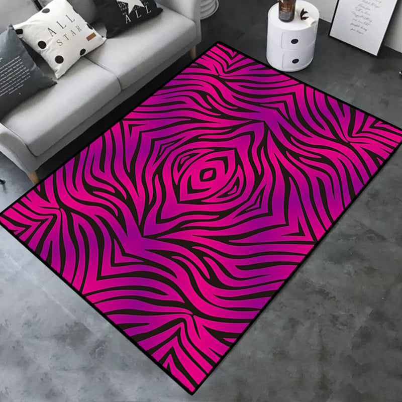 Leisure Area Rug Polyester Animals Print Rug Stain Resistant Area Rug for Home Decor