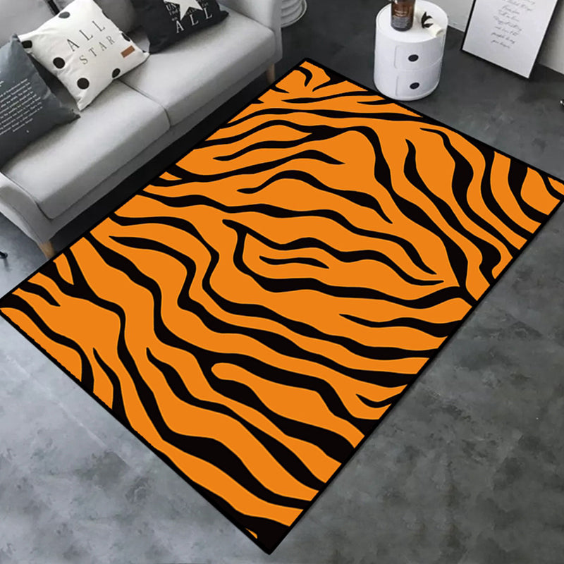 Leisure Area Rug Polyester Animals Print Rug Stain Resistant Area Rug for Home Decor