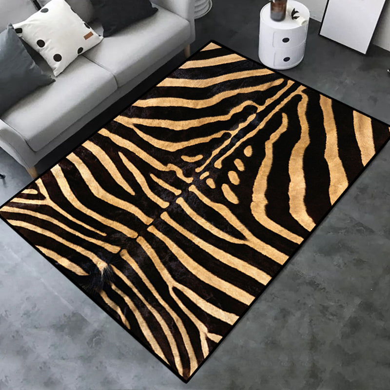 Leisure Area Rug Polyester Animals Print Rug Stain Resistant Area Rug for Home Decor