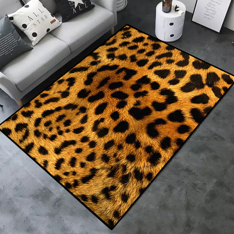 Leisure Area Rug Polyester Animals Print Rug Stain Resistant Area Rug for Home Decor