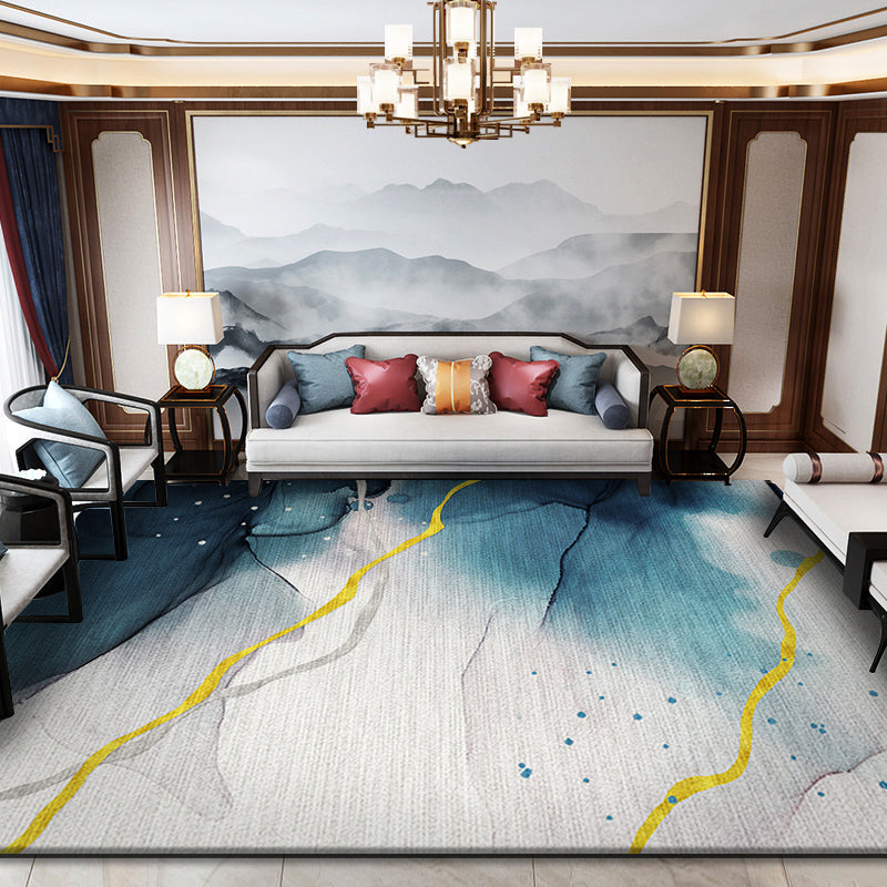 Lichtgrijze vlekken Tapijten Polyester Modern RUG WACHTABLE RUG VOOR LIDE ROOM