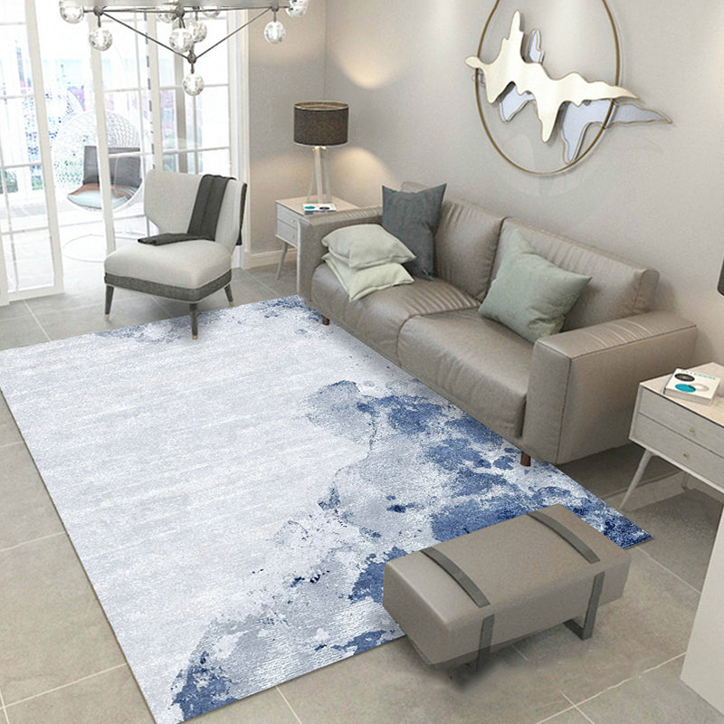 Modern bloempatroon Tapijt Polyester Gebied Tapijt niet-slip ruggebied Tapijt voor woonkamer