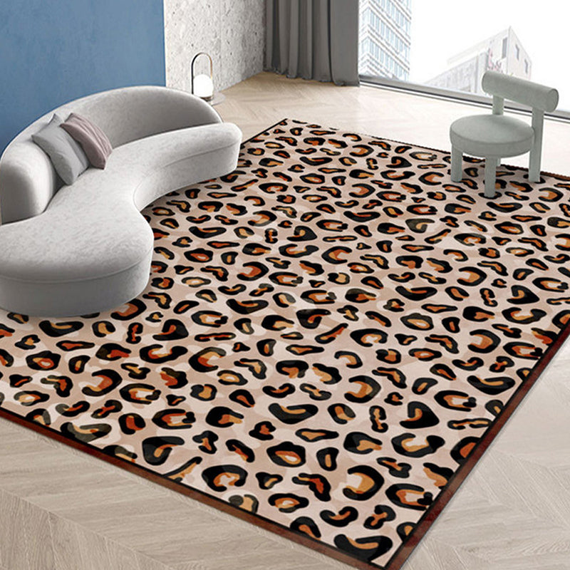 Hedendaagse luipaard Gedrukt Tapijten Polyester Tapijt Vlekbestendig binnen Tapijt voor huizendecoratie