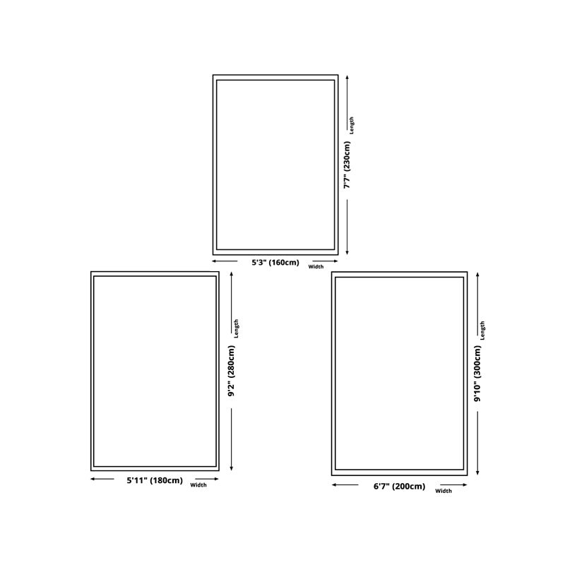 Donkergroene moderne tapijt polyester geometrie tapijt wasbaar tapijt voor woningdecoratie