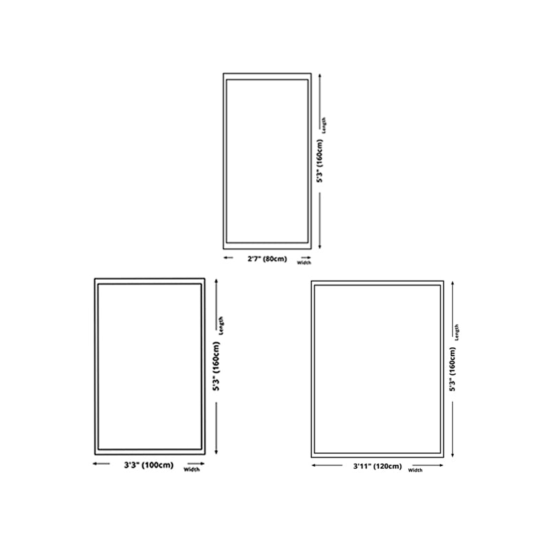 Prachtig tapijt Modern contrastpaneel Tapijtpolyester tapijt met niet-slipachter