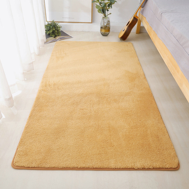 Moderne Platten-Shag-Teppichpolyester Teppich nicht rutschfestem Innenteppich für Wohnzimmer