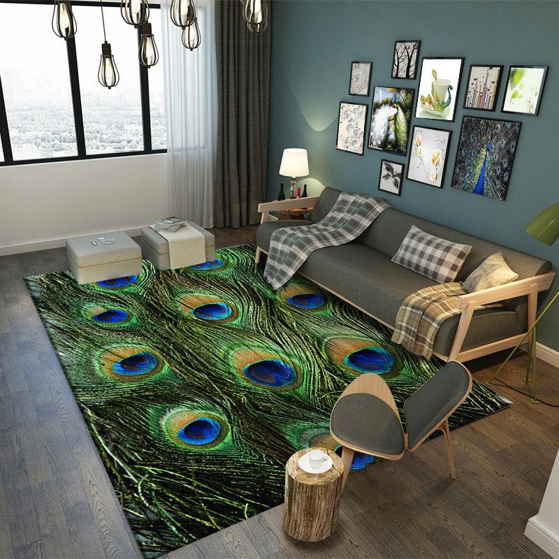 Moderne dieren print tapijt polyester indoor tapijt tapijt niet-slip ruggebied vloerkleed voor woonkamer