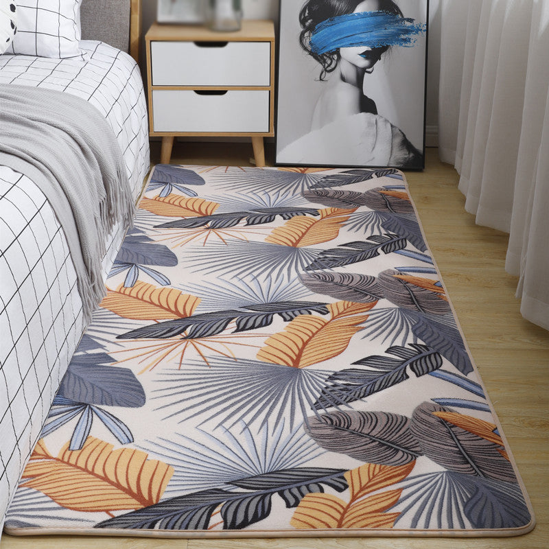 Eenvoud Zebra Patroon Tapijt Polyester Tapijt Petvriendelijk binnen tapijt voor woningdecoratie