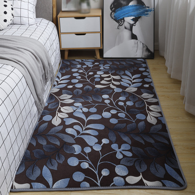 Eenvoud Zebra Patroon Tapijt Polyester Tapijt Petvriendelijk binnen tapijt voor woningdecoratie