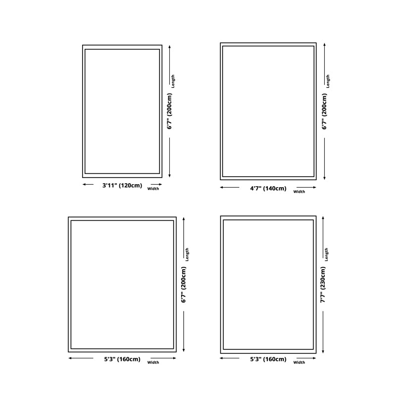 Eenvoud Zebra Patroon Tapijt Polyester Tapijt Petvriendelijk binnen tapijt voor woningdecoratie