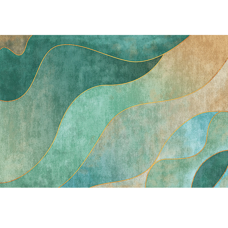 Paars abstract tapijten polyester modern tapijt niet-slip achterste tapijt voor woningdecoratie