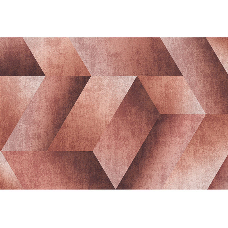 Paars abstract tapijten polyester modern tapijt niet-slip achterste tapijt voor woningdecoratie