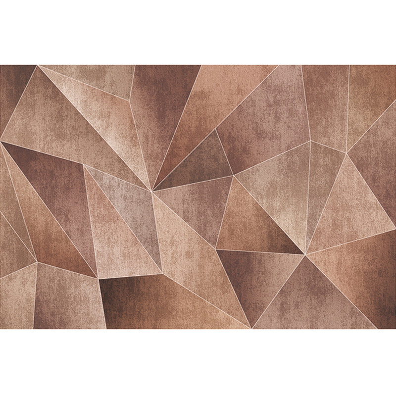 Paars abstract tapijten polyester modern tapijt niet-slip achterste tapijt voor woningdecoratie