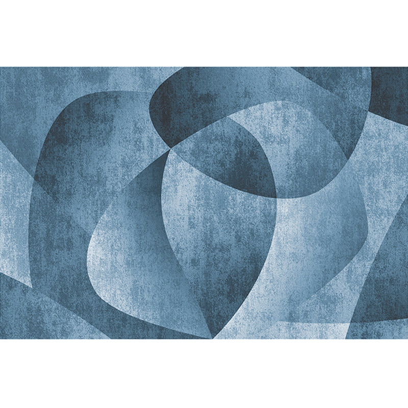 Paars abstract tapijten polyester modern tapijt niet-slip achterste tapijt voor woningdecoratie