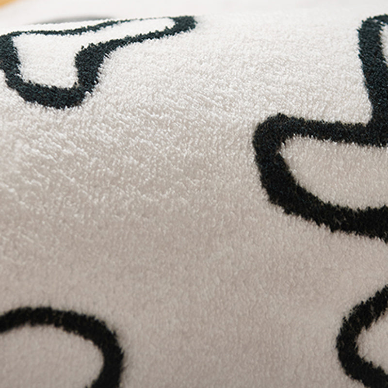 Modern ronde tapijt polyester gebied Tapijt niet-slip achterste ruggebied tapijt voor woonkamer