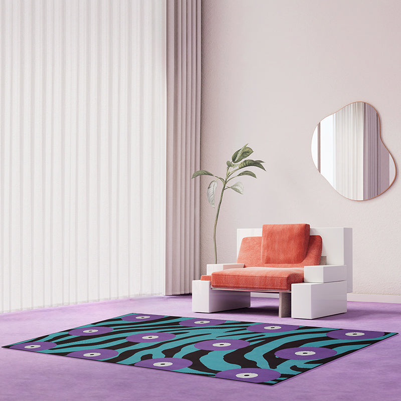 Creatief Zebra Patroon Tapijt Polyester Rug Stain Resistant binnen Tapijt voor woningdecoratie