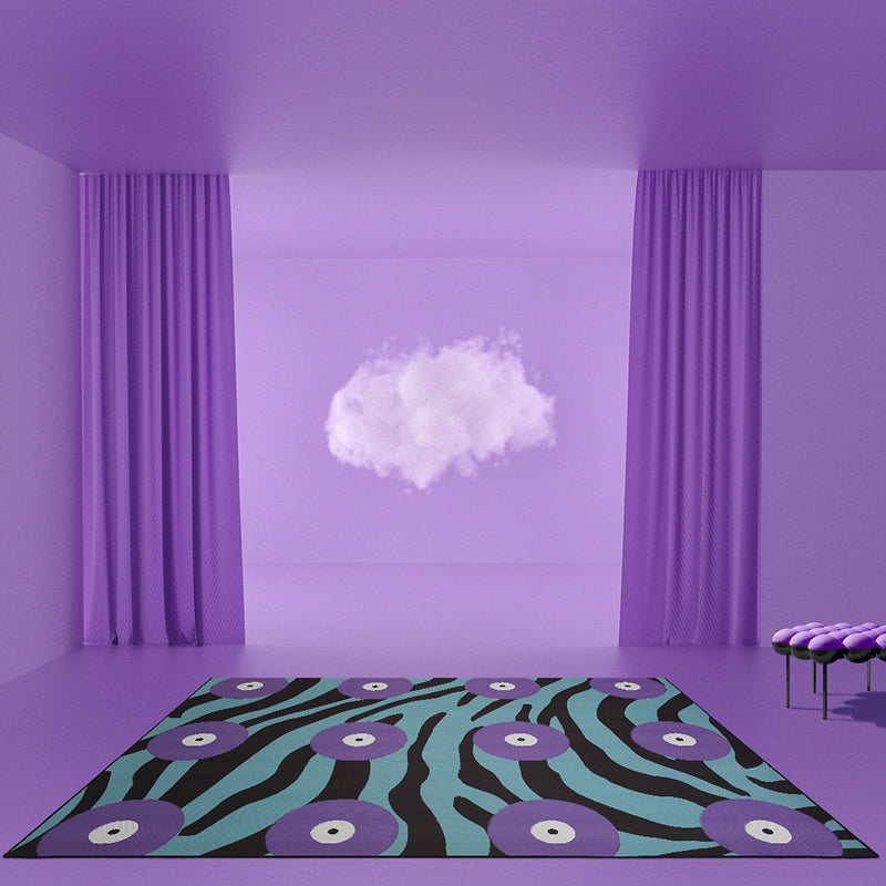 Creatief Zebra Patroon Tapijt Polyester Rug Stain Resistant binnen Tapijt voor woningdecoratie