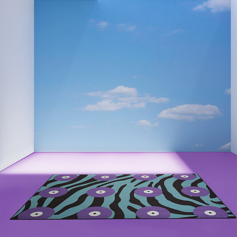 Creatief Zebra Patroon Tapijt Polyester Rug Stain Resistant binnen Tapijt voor woningdecoratie