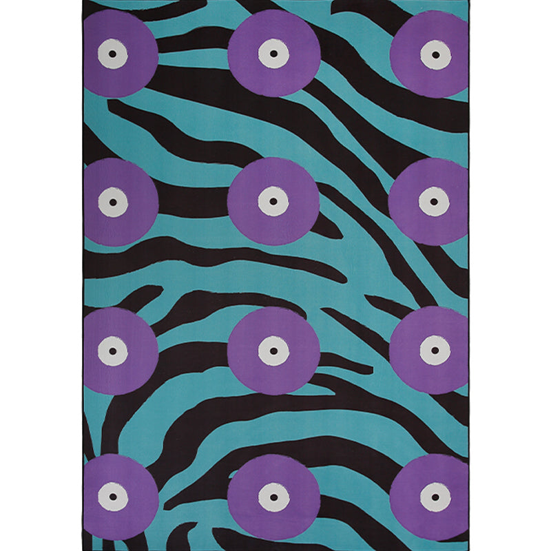 Creatief Zebra Patroon Tapijt Polyester Rug Stain Resistant binnen Tapijt voor woningdecoratie