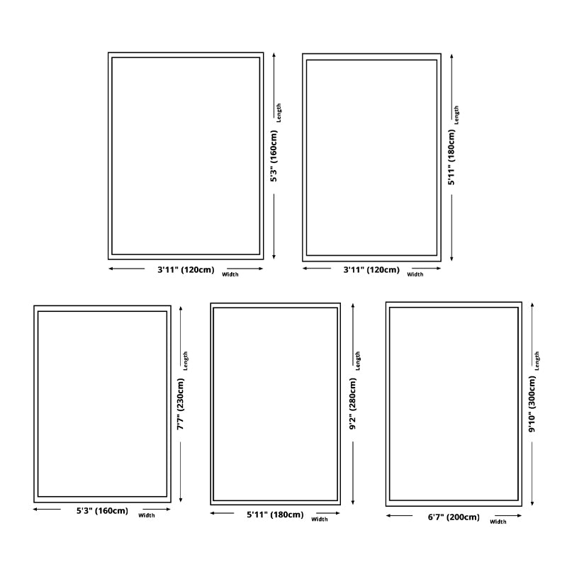 Minimalistisch vloerkleed Vrijvorderingsbasis Patroon Tapijten Polyester Stain Resistant Area Teken voor woonkamer