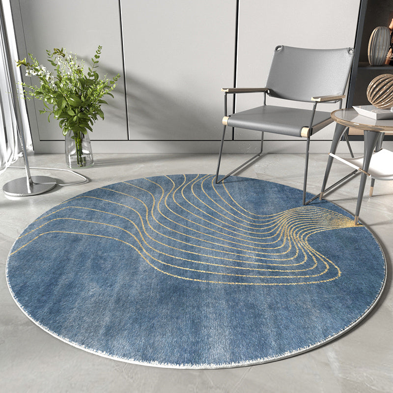 Grijs modern tapijt geometrisch patroon polyester gebied tapijt niet-slip achterste tapijt voor salon