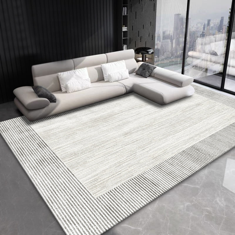 Modern woonkamer vloerkleed Prachtig wasbaar Wasbaar Truug Polyester Stain Resistant Area Tapijt