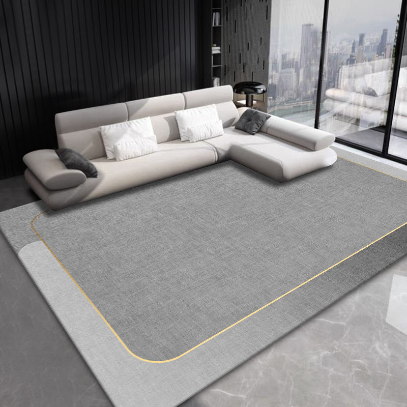 Modern woonkamer vloerkleed Prachtig wasbaar Wasbaar Truug Polyester Stain Resistant Area Tapijt