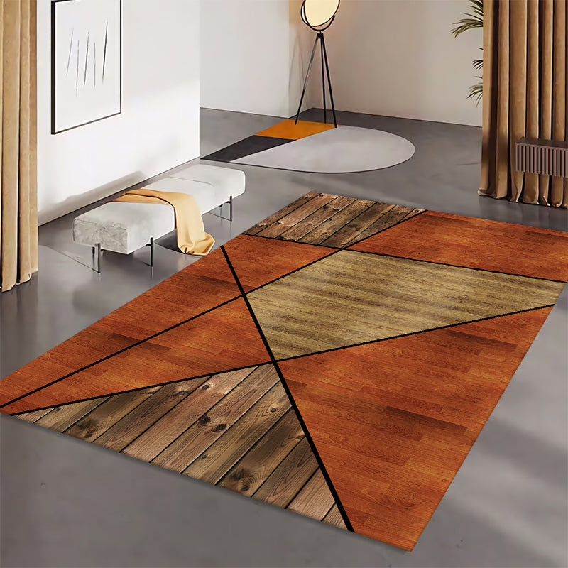 Grijs modern tapijt blending streep indoor tapijt vlekbestendig vloerkleed voor woningdecoratie