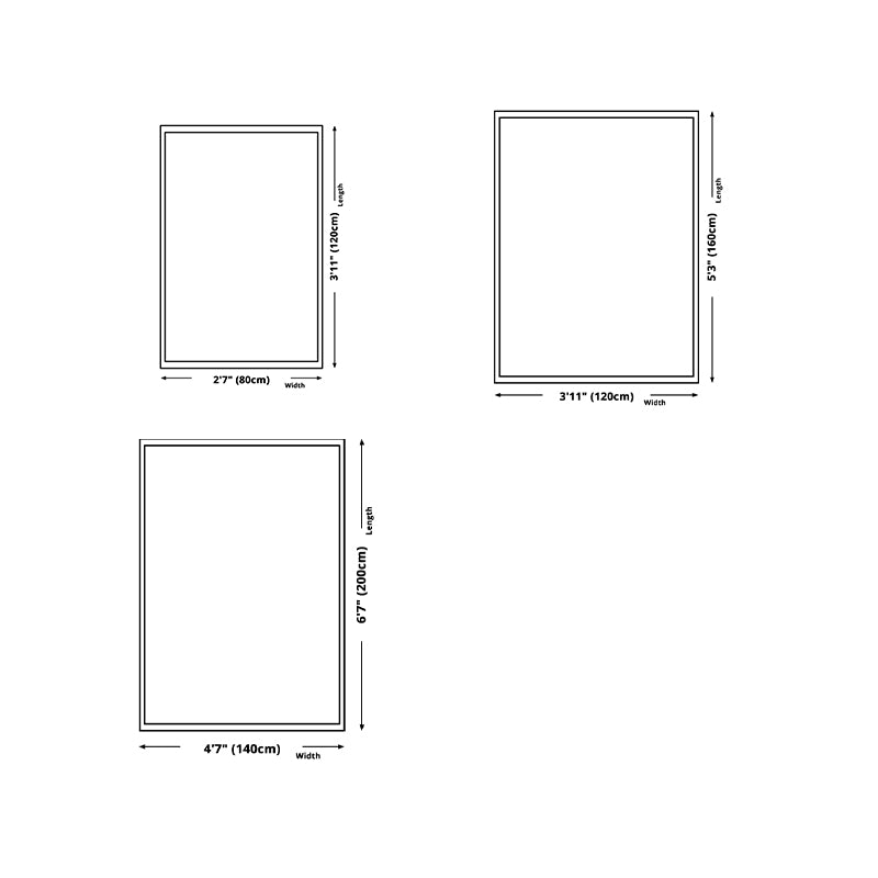 Grijs modern tapijt blending streep indoor tapijt vlekbestendig vloerkleed voor woningdecoratie