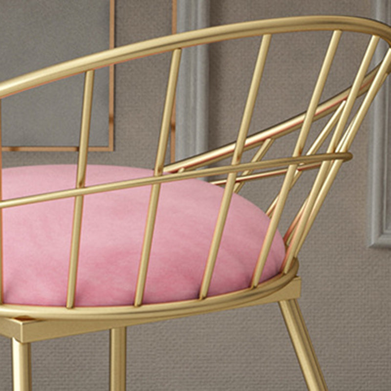 Chaise d'appoint scandinave rembourrée, chaises de salle à manger à dossier à lattes au fini mat (Ensemble de 2)