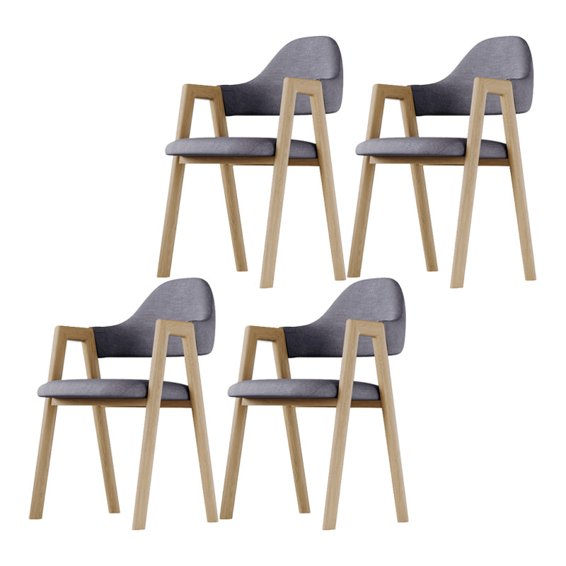 Chaise d'appoint de salle à manger en métal intérieur-extérieur moderne, chaise d'appoint à dossier ouvert avec accoudoirs