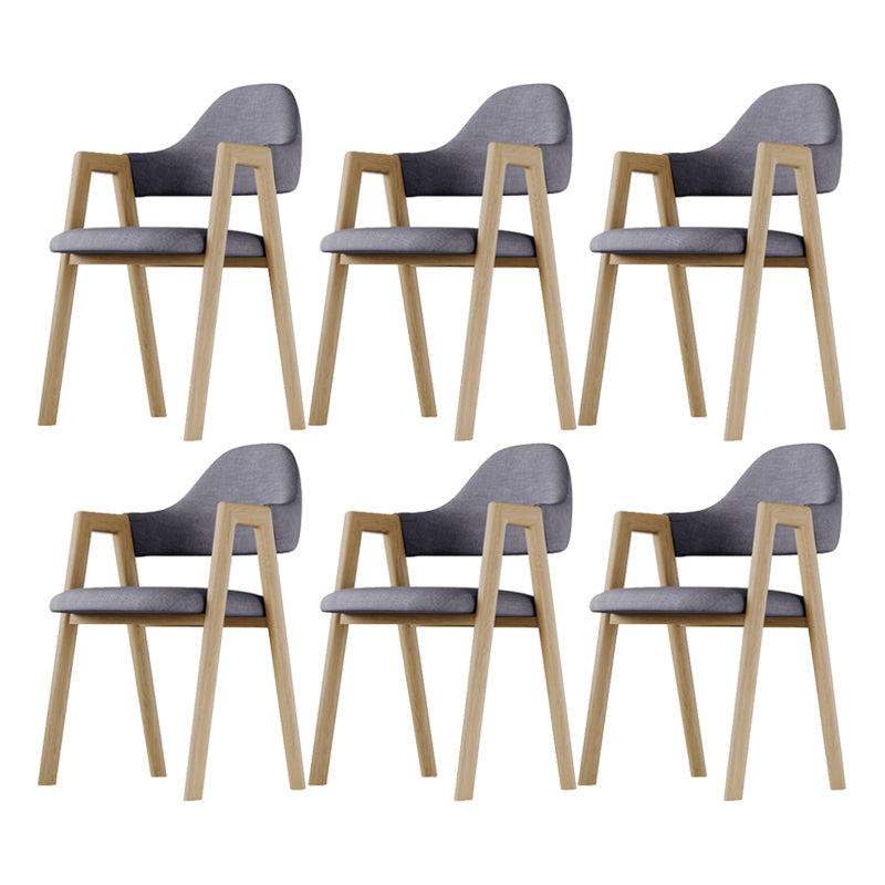 Chaise d'appoint de salle à manger en métal intérieur-extérieur moderne, chaise d'appoint à dossier ouvert avec accoudoirs