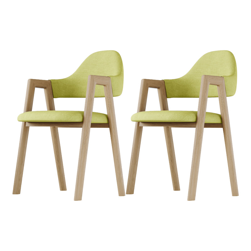 Chaise d'appoint de salle à manger en métal intérieur-extérieur moderne, chaise d'appoint à dossier ouvert avec accoudoirs